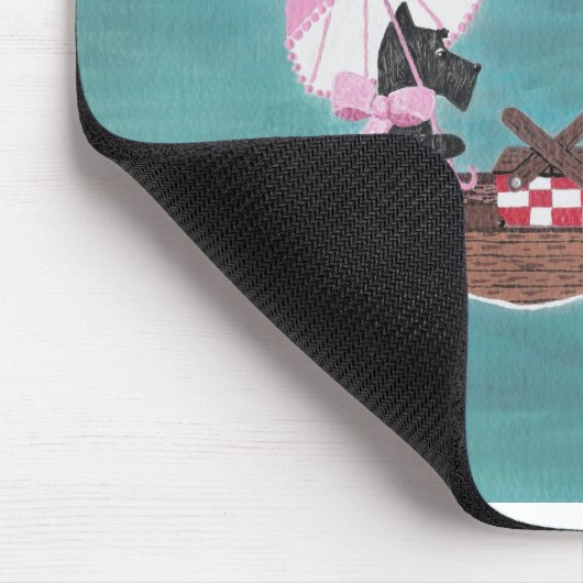 Sonntagnachmittag Mousepad (Ecke)