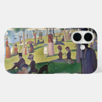 Sonntagnachmittag Seurat Neo Impressionist Malerei