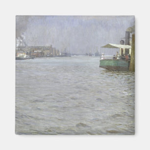 Sonntags-Atmosphäre auf der Elbe Magnet