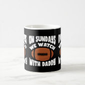 Sonntags beobachten wir mit Daddy Kaffeetasse (Mittel)