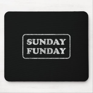 Sonntags-Brunch-Fußball-Sport-Bbq Mousepad