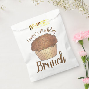 Sonntags-Frühstücks-Brunch Streuselbrösel Muffin Geschenktütchen