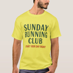 Sonntags-Laufclub Motivations-Laufclub T-Shirt