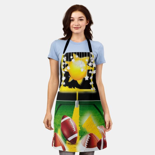 SONNTAGS NACHT FUSSBALL! SCHÜRZE (Getragen)