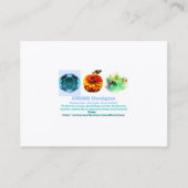 Sonntags-Palme Visitenkarte (Rückseite)