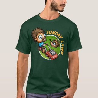 Sonntags-Rasen-T - Shirt