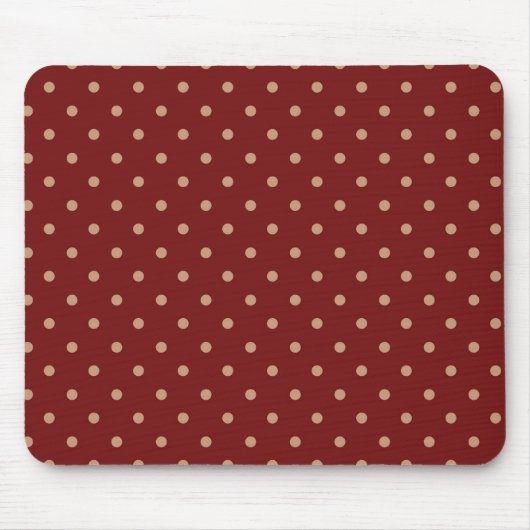 Sonntags-Rot Mousepad (Vorne)
