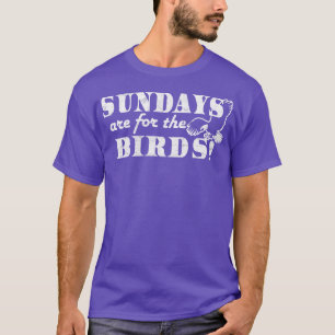 Sonntags sind die Vögel Adler Lover T-Shirt