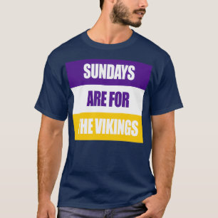 Sonntags sind für die Wikinger 1 T-Shirt