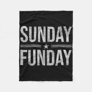 Sonntags-Spaß-Brunch-Fußball-Sport-BBQ-Kirche 1  Fleecedecke