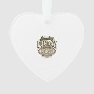 Sonntags-Spaß-Fußball-Vintage-Shirt-Design_1 Ornament