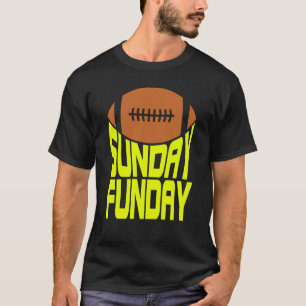 Sonntags-Spaß-Fußballzitat für Sport 1 T-Shirt