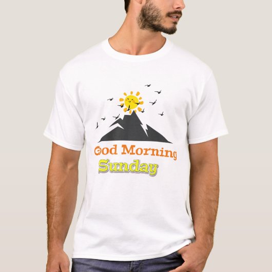 sonntags T-Shirt (Vorderseite)