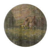 Sonntagsbraten Cottage Schneidebrett (Vorderseite)