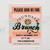 Sonntagsbrunch   einladung (Vorne/Hinten)