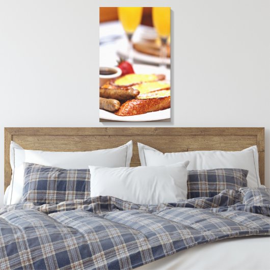 Sonntagsbrunch Leinwanddruck (Insitu (Schlafzimmer))