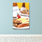 Sonntagsbrunch Leinwanddruck (Insitu (Holzboden))