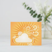 Sonntagsdesign - postkarte (Stehend Vorderseite)