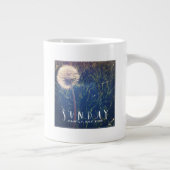 Sonntagsfamilie vergnügt Jumbo-Tasse (Rechts)