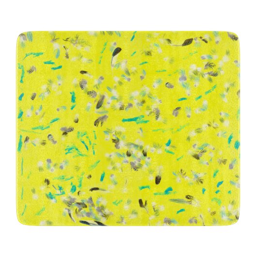 Sonntagsfliegenschneider Schneidebrett (Vorderseite)