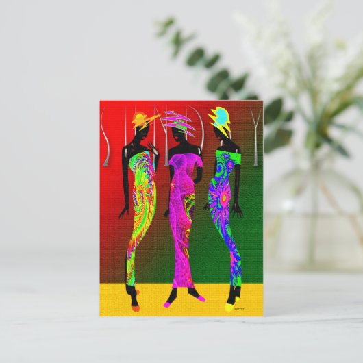 Sonntagskirche Postkarte (Stehend Vorderseite)