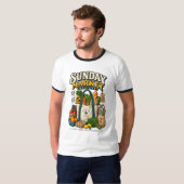 Sonntagsmarkt Gesellschaft T-Shirt (Vorne ganz)