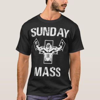 Sonntagsmesse Jesus Gym T-Shirt