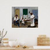 Sonntagsmorgen-Frühstück, Berühmtes Gemälde Poster (Küche)