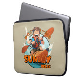 Sonntagspause | 13 Zoll Laptopschutzhülle (Vorderseite Links)