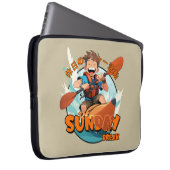 Sonntagspause | 15 Zoll Laptopschutzhülle (Vorne Rechts)