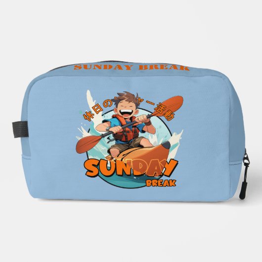 Sonntagspause | waschbeutel (Vorderseite)