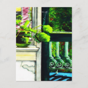 Sonntagsporch - Postkarte