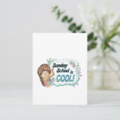 Sonntagsschule ist COOL! Postkarte (Stehend Vorderseite)
