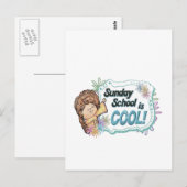 Sonntagsschule ist COOL! Postkarte (Vorne/Hinten)