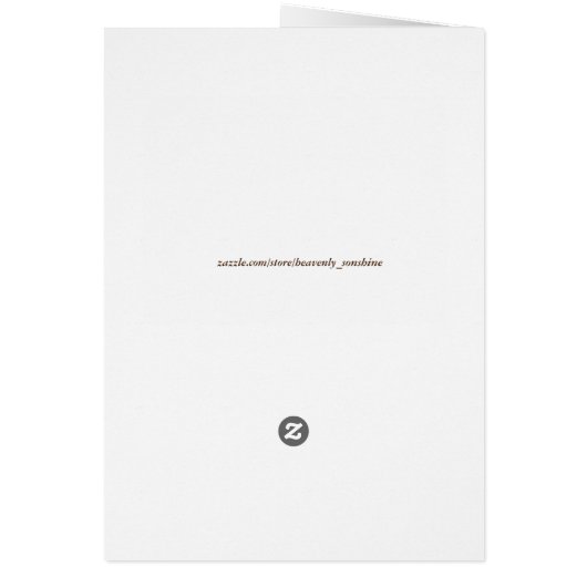 Sonntagsschullehrer Danke, Card (Hinten)