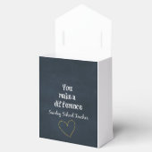 Sonntagsschullehrer Geschenkschachtel (Geöffnet)