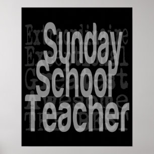 Sonntagsschullehrer Poster