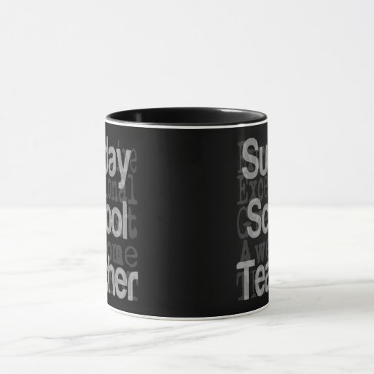 Sonntagsschullehrer Tasse (Zentrum)