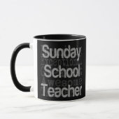 Sonntagsschullehrer Tasse (Links)