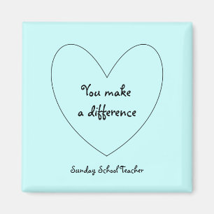 Sonntagsschullehrerin Magnet