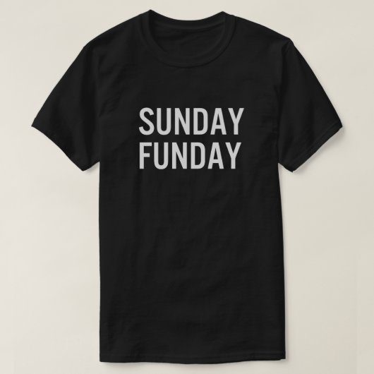 Sonntagsspaß T-Shirt (Design vorne)