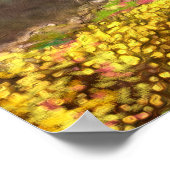 Sonntagsstrand Israel Herzlia Ölgemälde Poster (Ecke)