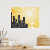 Sonntagsvektor Poster (Küche)