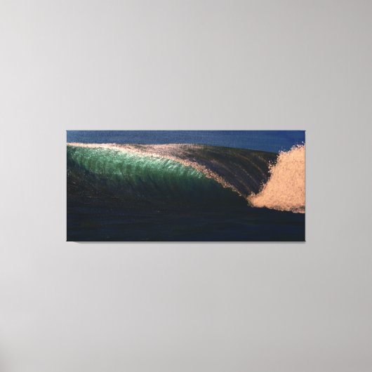 Sonntagswelle Leinwanddruck (Vorderseite)