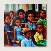 Sonntagvormittag Christliches Jigsaw-Puzzle Puzzle (Vertikal)