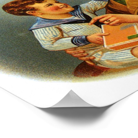 Sonny Boy Cigar Label Poster (Ecke)