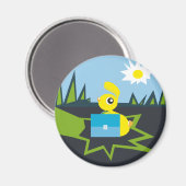 Sonny Bunny Magnet (Vorderseite/Rückseite)