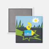 Sonny Bunny Magnet (Vorderseite/Rückseite)