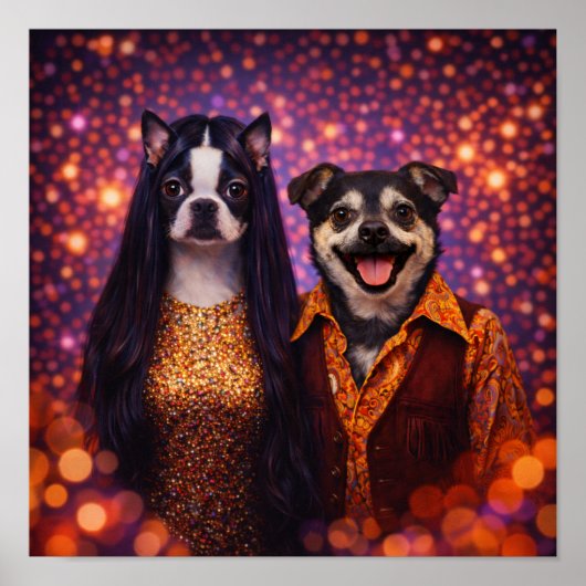 "Sonny & Cher" Poster (Vorne)