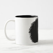 Sonny Rey schwarze/weiße Tasse (Links)